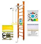 Шведская стенка Kampfer Helena Ceiling Busyboard (№3 Классический Стандарт Бизиборд белый)