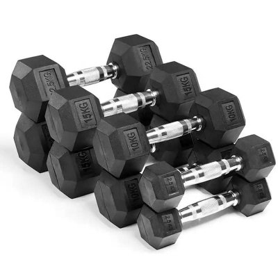 Гантель гексагональная (1-10 кг; 2,5-60 кг) Gymmaster ANA-101