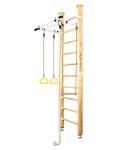 Шведская стенка Kampfer Helena Ceiling (№1 Натуральный Стандарт белый турник)