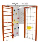 Шведская стенка Kampfer Fantastic (№4 Вишневый желтая лиана)