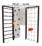 Шведская стенка Kampfer Fantastic (№5 Шоколадный красная лиана)