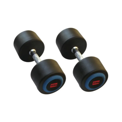 Гантель обрезиненная 27,5 и 30 кг MD Buddy MD2107