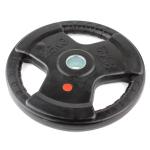 Диск обрезиненный с тройным хватом Gymmaster ANA-008 25кг