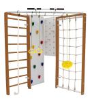 Шведская стенка Kampfer Fantastic (№2 Ореховый желтая лиана)