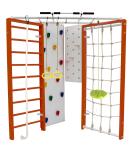 Шведская стенка Kampfer Fantastic (№4 Вишневый зеленая лиана)