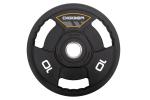 Диск олимпийский полиуретановый 3-х хватовый 10кг Hasttings Digger HD51C3A-10