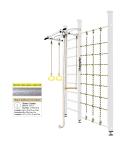 Шведская стенка Kampfer Winner Ceiling (№6 Жемчужный Стандарт белый антик турник)