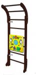 Шведская стенка Kampfer Baby Step Busyboard (№5 Шоколадный Бизиборд желтый)
