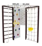 Шведская стенка Kampfer Fantastic (№5 Шоколадный желтая лиана)