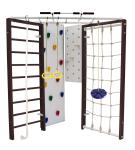 Шведская стенка Kampfer Fantastic (№5 Шоколадный синяя лиана)