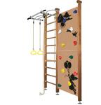 Шведская стенка Kampfer Jungle Ceiling Girl (№2 Ореховый Стандарт белый антик турник)