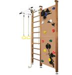 Шведская стенка Kampfer Jungle Ceiling Girl (№2 Ореховый Стандарт белый турник)