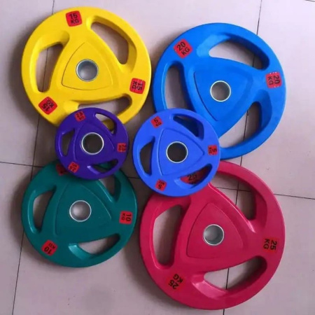 Диск полиуретановый Gymmaster ANA-011 15 кг