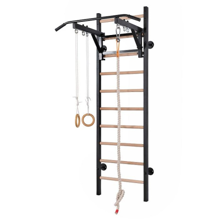 Шведская стенка RS-G13 (+канат, кольца)