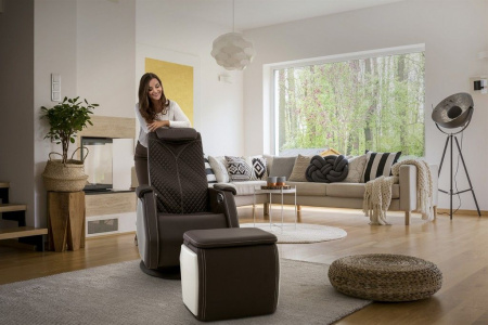 Массажное кресло для дома Casada Smart 5 беж/серый
