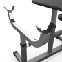 скамья скотта dfc homegym ub009g серый Скамья Скотта DFC Homegym UB009G серый