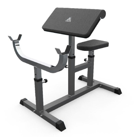 скамья скотта dfc homegym ub009g серый Скамья Скотта DFC Homegym UB009G серый
