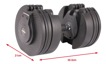 Гантель наборная 2,3-20 кг OKPRO OK1035B