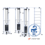 AR087.3х2400 Биотонус-3+шведская стенка (стек 3х75кг)