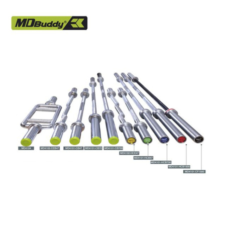 гриф ez-образный 120 см md buddy md4102 Гриф EZ-образный 120 см MD Buddy MD4102
