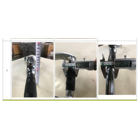 Рукоять вращающаяся с параллельными обрезиненными ручками 24"  MD Buddy MD5046