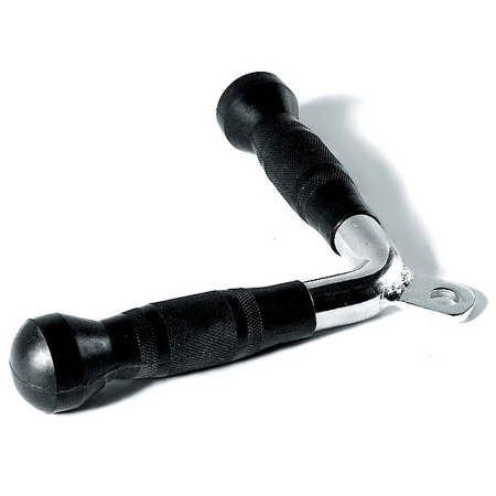 Рукоять для жима к низу с обрезиненными ручками Gymmaster PB36