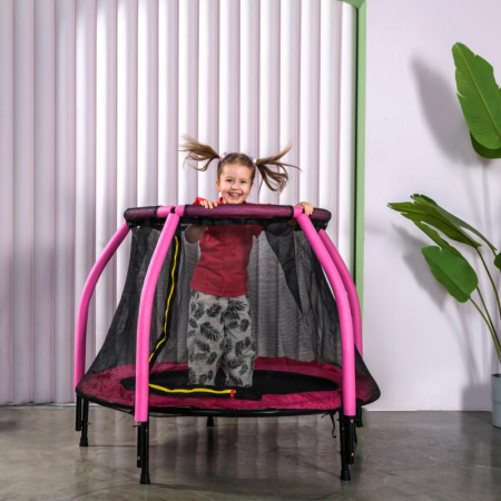батут dfc jump kids 48" розовый Батут DFC JUMP KIDS 48" розовый