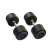 Гантель обрезиненная 27,5 и 30 кг MD Buddy MD2107