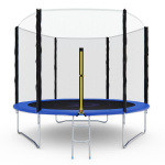 Батут с сеткой DFC PELPO 10ft с лестницей, BLUE