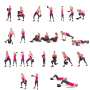 Диск-утяжелитель для фитнеса MD Buddy MD2221 4 кг