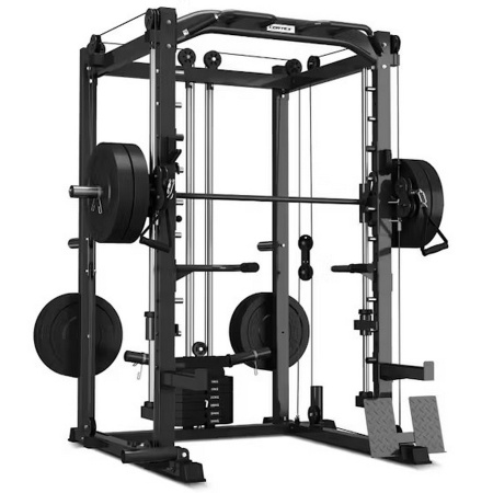 многофункциональный тренажер с машиной смита gymmaster hc-hgk1 Многофункциональный тренажер с машиной Смита Gymmaster HC-HGK1