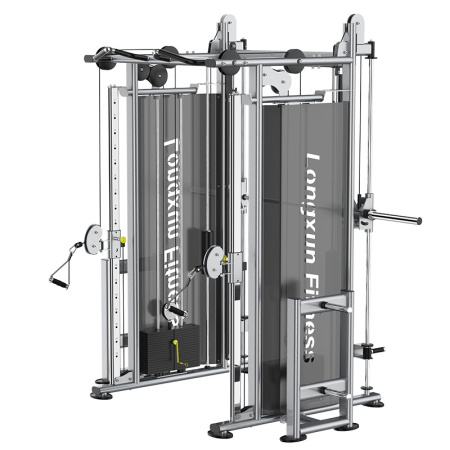 Двойная регулируемая тяга + Машина Смита Gymmaster HST-7326