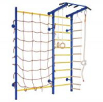 Шведская стенка СК-2 (сетка, кольца, канат, лестница)