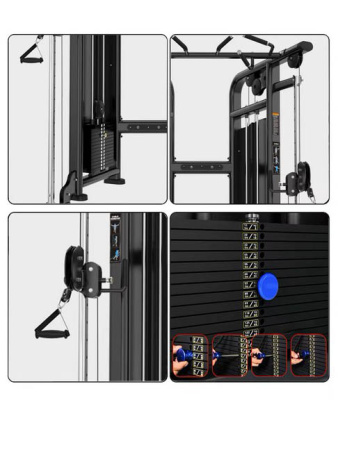 тяга двойная регулируемая insight fitness bh22 Тяга двойная регулируемая Insight Fitness BH22