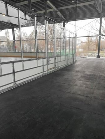 Резиновая плитка Rubblex ICE PUZZLE, 1000х1000 мм