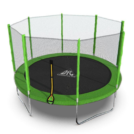 батут dfc trampoline fitness с сеткой 12ft Батут DFC Trampoline Fitness с сеткой 12ft