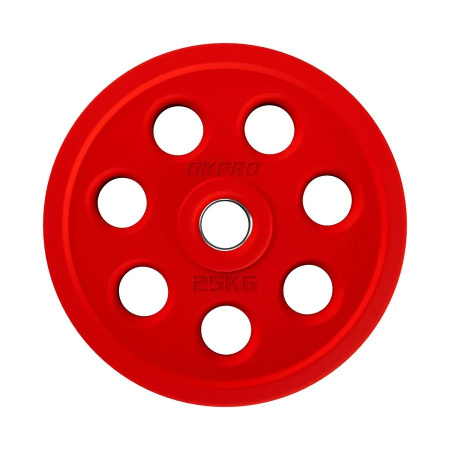 диск обрезиненный okpro ok2010 25 кг Диск обрезиненный OKPRO OK2010 25 кг