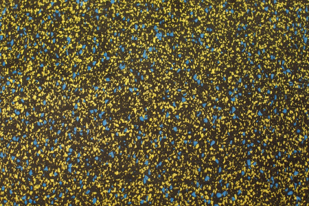 Рулонное покрытие Праймпол 6 мм (10 м рулон) черное с цветными вкраплениями