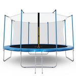 Батут каркасный с сеткой DFC Kondition 14 ft с лестницей