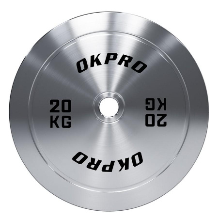 Диск хромированный стальной OKPRO OK2002E 10 кг