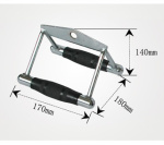 Рукоять двойная с параллельными обрезиненными ручками MD Buddy MD5053