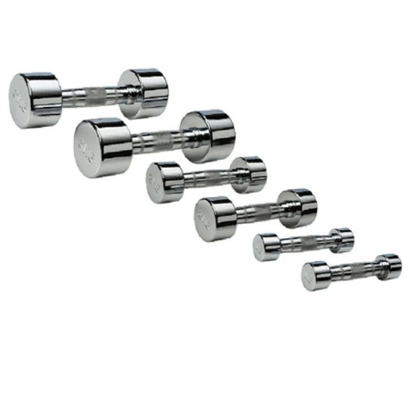 Гантель хромированная (1 - 10 кг) OKPRO OK1025A