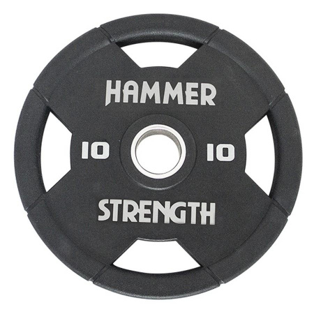 Диск полиуретановый Gymmaster ANA-073 10 кг
