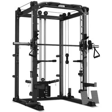 многофункциональный тренажер с машиной смита gymmaster hc-hgk1 Многофункциональный тренажер с машиной Смита Gymmaster HC-HGK1