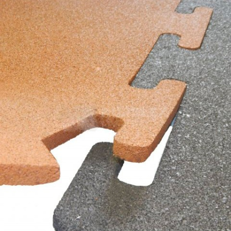 Резиновая плитка Rubblex POOL PUZZLE, 1000x1000х20 мм