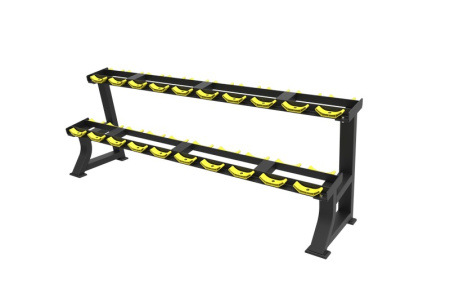 Горизонтальная стойка для гантелей Insight Fitness TM50