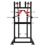 Жим от плеч стоя Gymmaster MP-8167