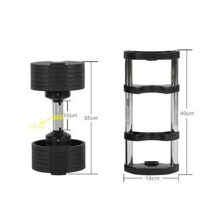 Гантель наборная 2-32 кг OKPRO OK1035A