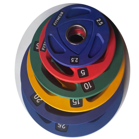 Диск полиуретановый Gymmaster ANA-011 15 кг