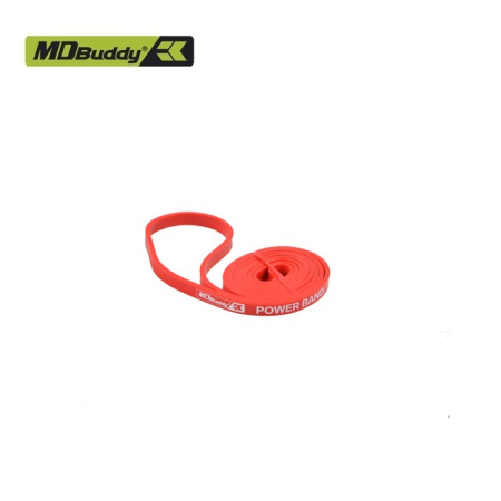 Резиновая петля тренировочная XS(1,3 см) длинная MD Buddy MD1353 красная